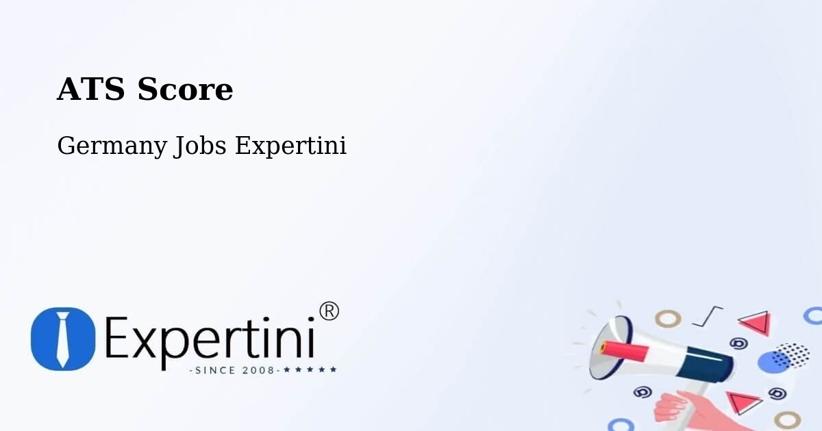 Resume ATS Score & Job Description Match Tool – Raunheim - Germany Jobs Expertini