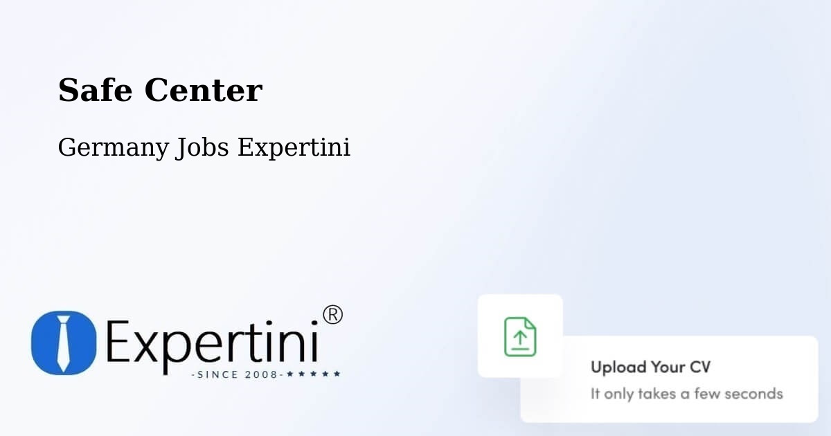 Safety Center – Raunheim - Germany Jobs Expertini